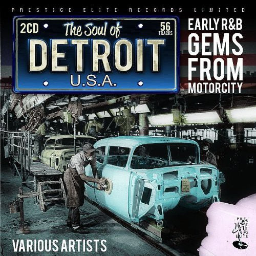 Various Artists: Soul of Detroit / Various - CD