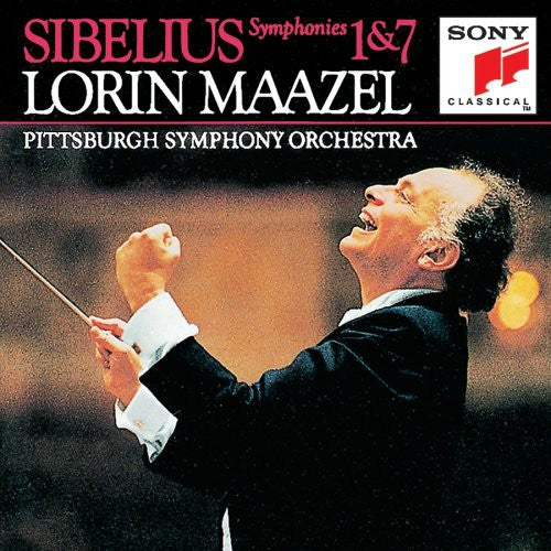 Sibelius / Maazel / Lorin: Symphonies Nos.1 & 7 - Record