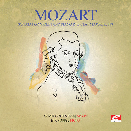 Mozart: Sonata for Violin & Piano in B-Flat Major K. 378 - Record