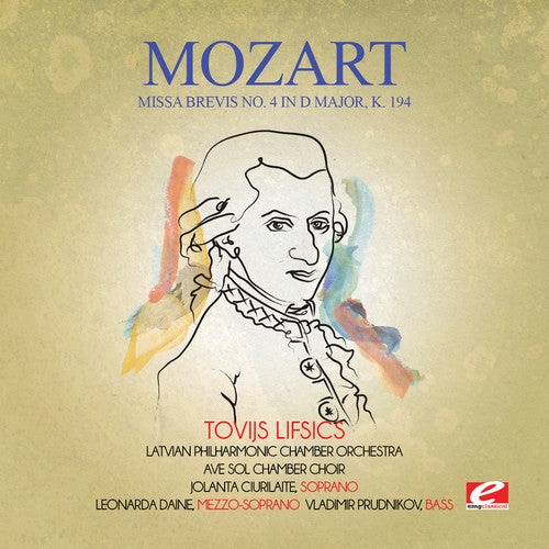 Mozart: Missa Brevis No. 4 in D Major K. 194 - Record