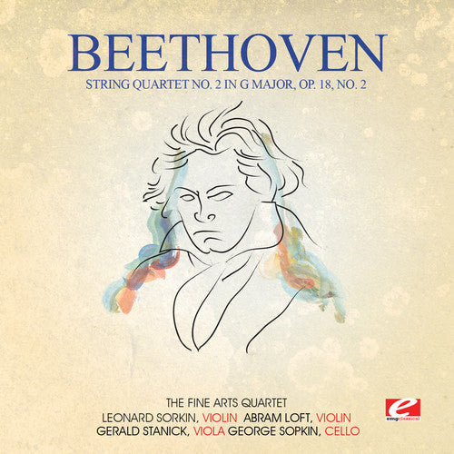 Beethoven / Fine Arts Quartet: String Quartet No. 2 in G Major Op. 18 No. 2 - Record
