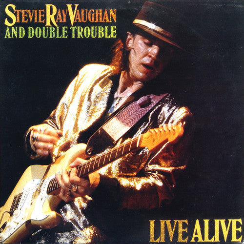 Stevie Vaughan Ray- Live Alive { VINYL LP }