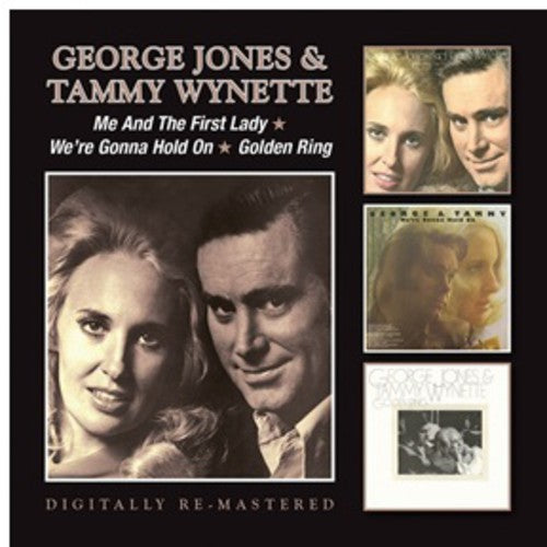 George Jones & Tammy Wynette: Me & the First Lady / We're Gonna Hold on - Record