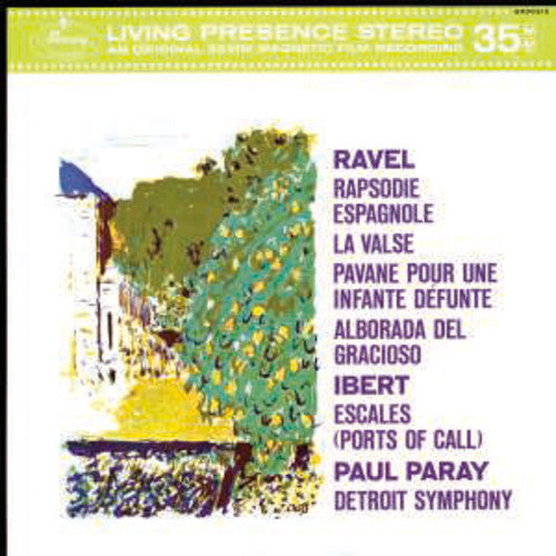 Paul Paray: Orchestral Music By Maurice Ravel & Jacques Ibert - Record