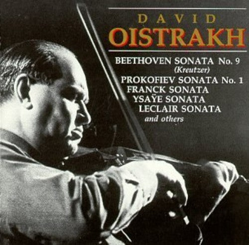 Oistrakh / Beethoven / Kreutzer / Prokofiev: Oistrakh in Recital - Record