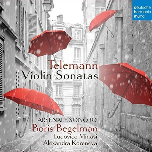 Boris Begelman: Telemann: Violin Sonatas - Record