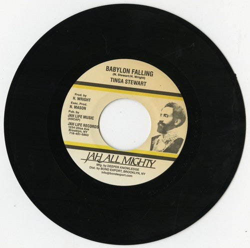 Tinga Stewart: Babylon Falling - 7-INCH SINGLE
