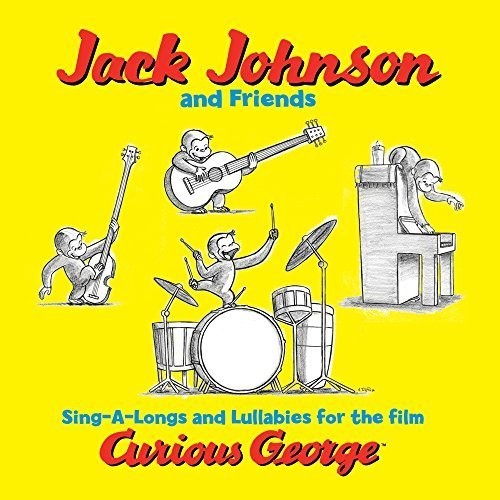 Jack Johnson & Friends: Curious George (Sing-a-Long Songs and Lullabies for the Film) - VINYL