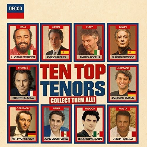 Various Artists: Ten Top Tenors - Record