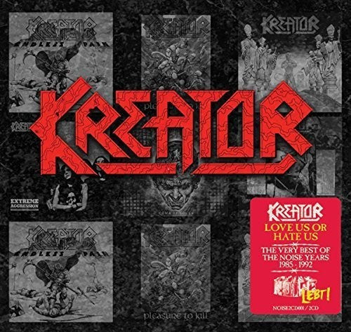 Kreator: Love Us Or Hate Us: Very Best Of The Noise Years 1985-1992 - CD