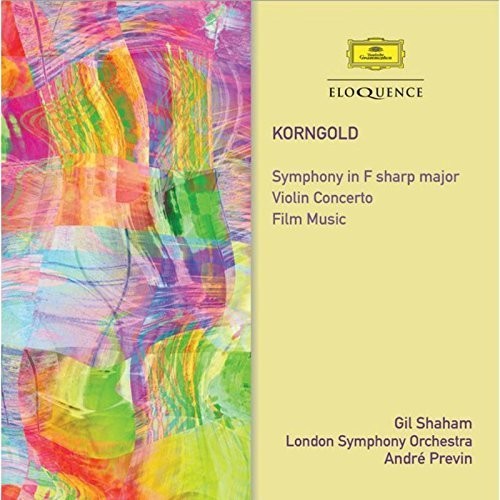 Korngold / Shaham, Gil / Previn, Andre: Korngold: Symphony / Violin Concerto / Film Music - Record