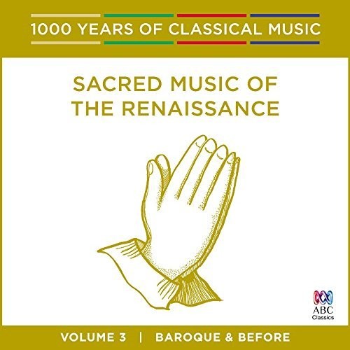 Walker, Antony / Cantillation: Sacred Music Of The Renaissance - 1000 Years Of - Record