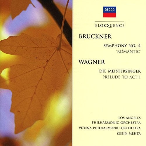 Bruckner / Mehta, Zubin: Bruckner: Symphony 4 Romantic - Record