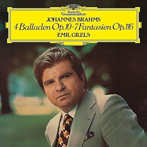 Brahms / Gilels, Emil: 4 Ballades 7 Fantasias - Record