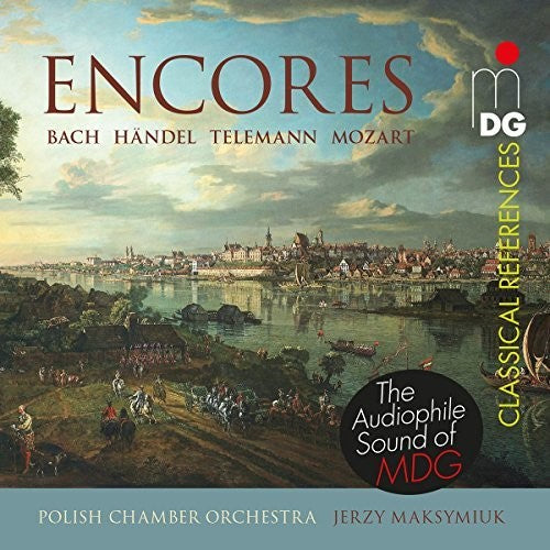 Maksymiuk / Polish Chamber Orchestra: Encores By Mozart Handel Telemann, J.s. And Bach - Record