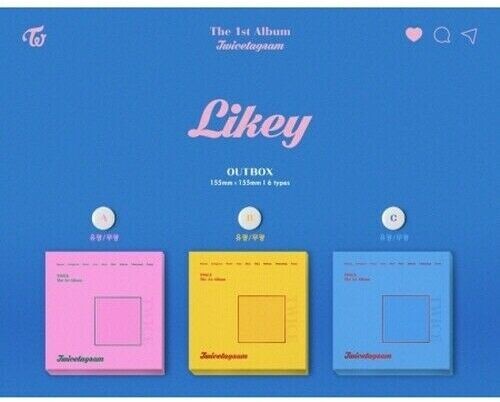 Twice: Twicetagram - Random Cover - incl. 108pg Photobook, Sticker + Photocard - CD