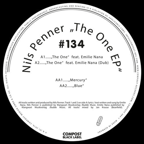 Nils Penner: One - 12-INCH SINGLE