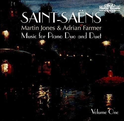 Martin Jones: Saint-saens: Music For Piano Duo & Duet - Record