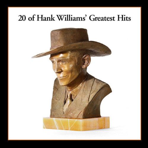 Hank Williams- 20 Greatest Hits { VINYL LP }