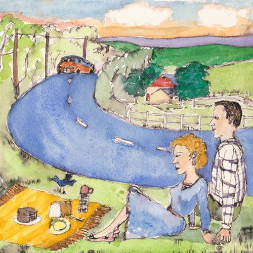 Magnetic Fields- Wayward Bus / Distant Plastic Trees { VINYL LP }