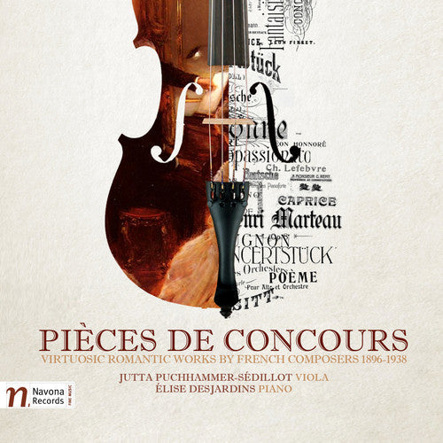 Arends / Busser / Puchhammer-Sedillot / Desjardins: Pieces de Concours: Virtuosic Romantic Works by French Composers - Record