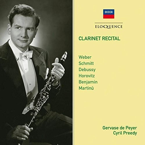 Gervase de Peyer: Clarinet Recital - Record