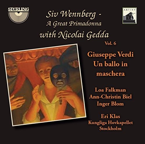 Verdi / Klas / Wennberg / Gedda / Falkman: Siv Wennberg: A Great Primadonna, Vol. 6 - Record