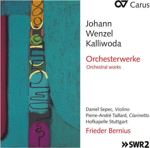Kalliwoda / Bernius / Sepec / Taillard: Johann Wenzel Kalliwoda: Orchestral Works - Record