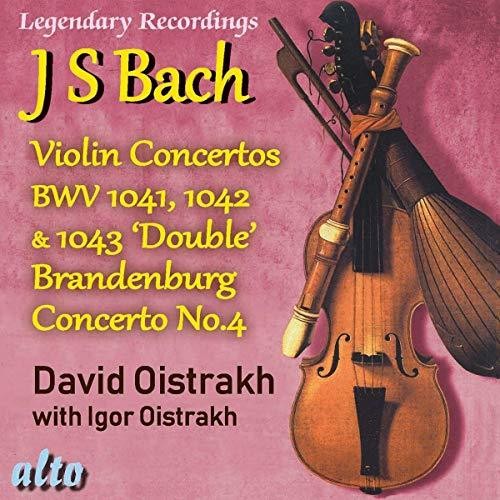 David Oistrakh: Bach Violin Concertos 1, 2, 3 Plus Brandenburg Concerto No.4 - Record