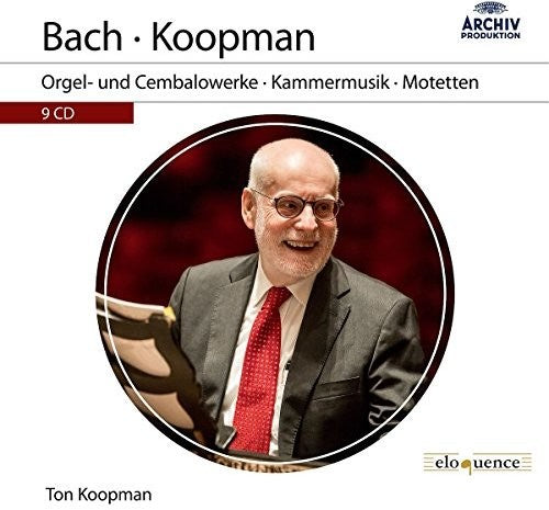 Bach / Koopman, Ton: Orgel-Und Cembalowerke / Kammermusik / Motetten - Record