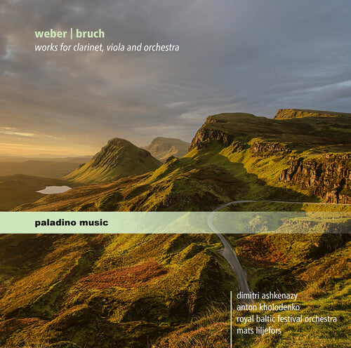 Weber / Ashkenazy: Works for Clarinet & Viola & Orchestra - Record