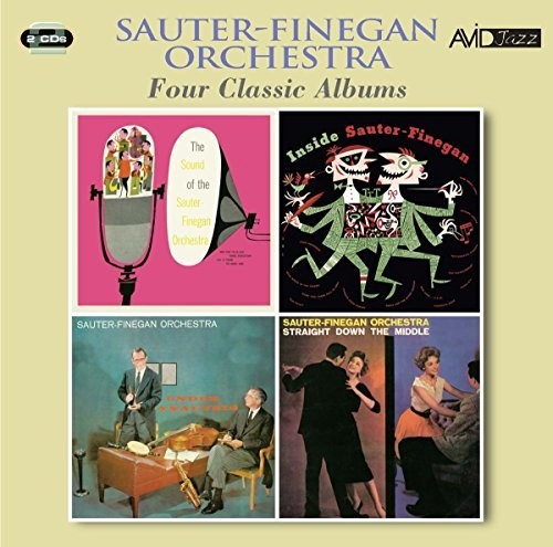 The Sauter-Finegan Orchestra: Sound Of / Inside / Under Analysis / Straight Down - CD