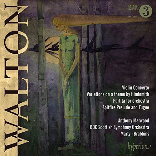 Walton / Marwood, Anthony: Walton: Violin Concerto, Variations On A Theme By Hindemith, Partita - Record