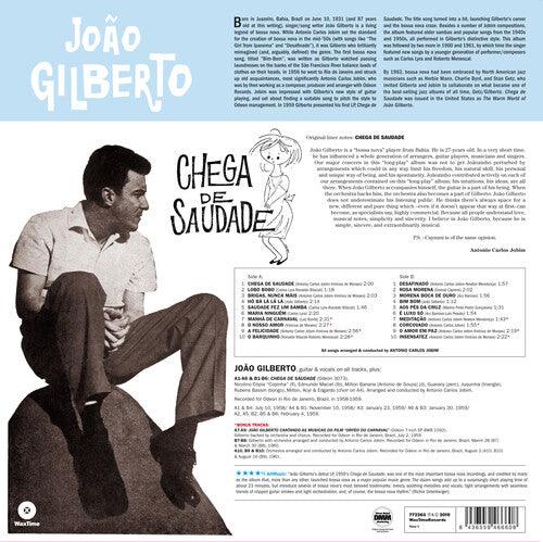 João Gilberto- Chega De Saudade { VINYL LP }