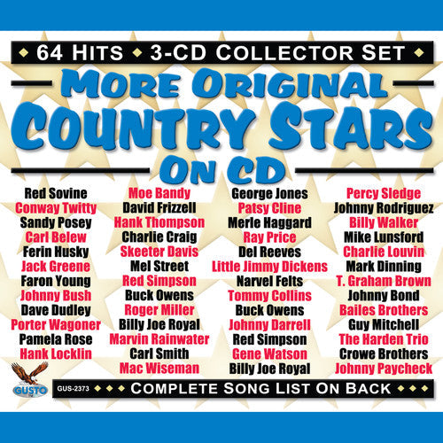 Various Artists: More Original Country Stars On Cd (Various Artists) - Record