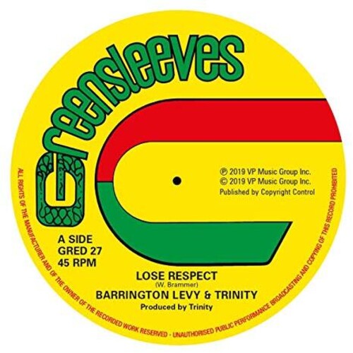 Levy, Barrington / Trinity: Lose Respect - VINYL