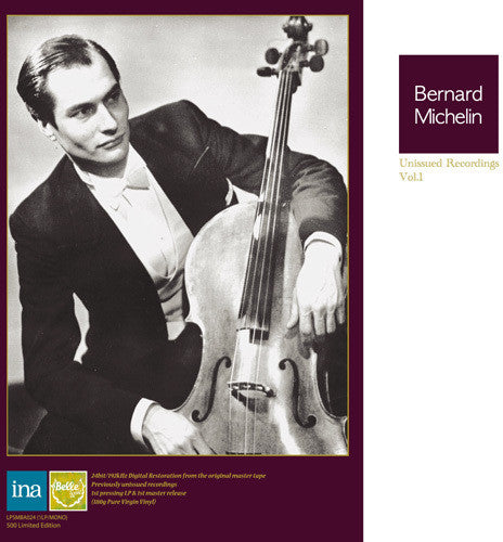 Bernard Michelin: Unissued Recordings 1 - Record