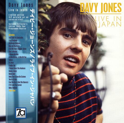 Davy Jones- Live In Japan (Red, White & Blue Vinyl) { VINYL LP }
