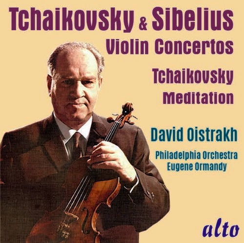 Oistrakh, David / Philadelphia Orchestra: Tchaikovsky & Sibelius Violin Concertos Meditation from Souvenir d'un - Record