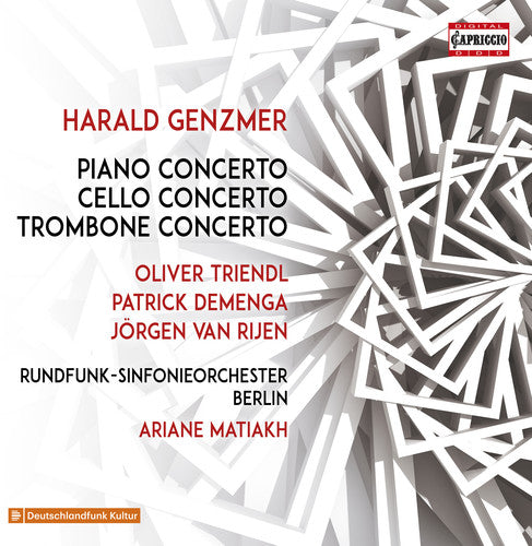 Genzmer / Triendl / Matiakh: Piano Concerto 1 / Cello Concerto / Trombone - Record