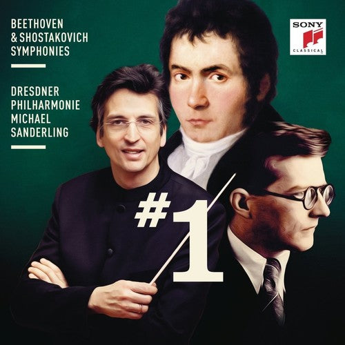 Beethoven / Shostakovich / Sanderling, Michael: Beethoven & Shostakovich: Symphonies No 1 - Record