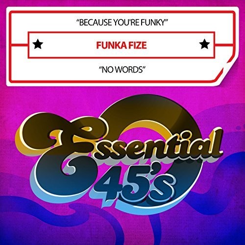 Funka Fize: Because You're Funky / No Words (Digital 45) - CD