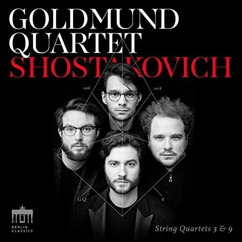 Shostakovich / Goldmund Quartet: String Quartets 3 & 9 - Record