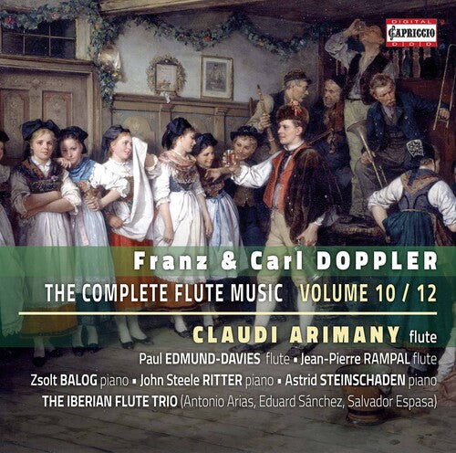 Arimany Rampal Edmund-Davies Ritter Balog Iberian Flute Trio: Complete Flute Music 10 - Record