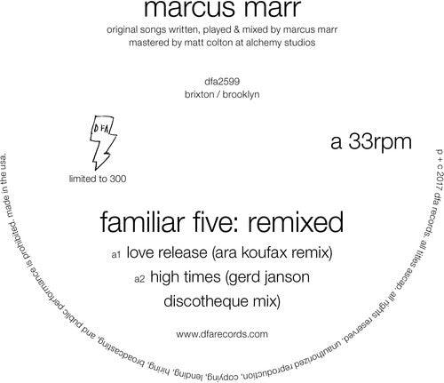 Marcus Marr- Familiar Five: Remixed { VINYL LP }
