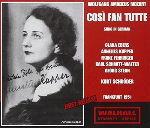 Kupper: Cosis Fan Tutte - Record