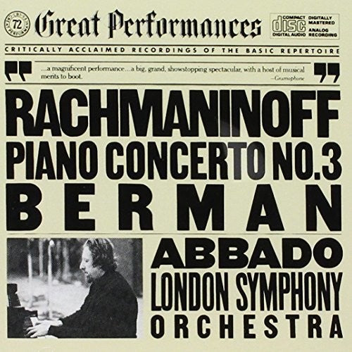 Abbado / London Symphonyny Orch / Berman: Piano Concerto - Record