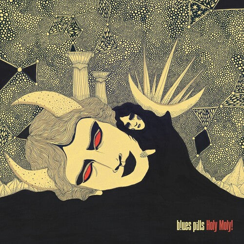 Blues Pills: Holy Moly! (Mustard w/ Black Splatter) - VINYL