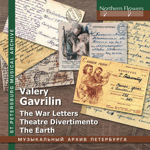 Albina Shulgina / Choir & Orch of Leningrad Radio: Valery Gavrilin: War Letters; Theatre Divertimento; The Earth - Record