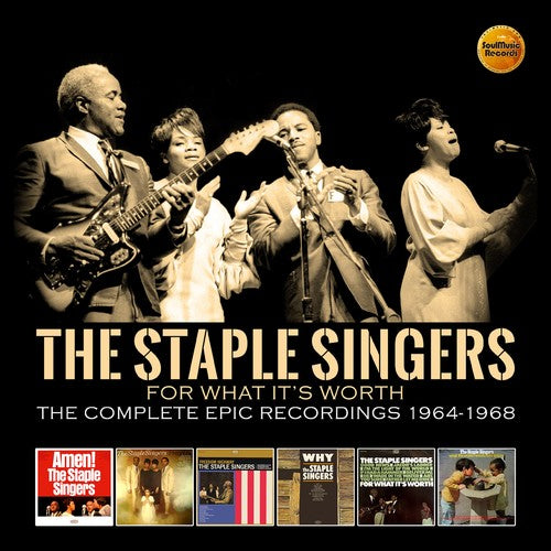 The Staple Singers: For What It's Worth: Complete Epic Recordings 1964-1968 - CD